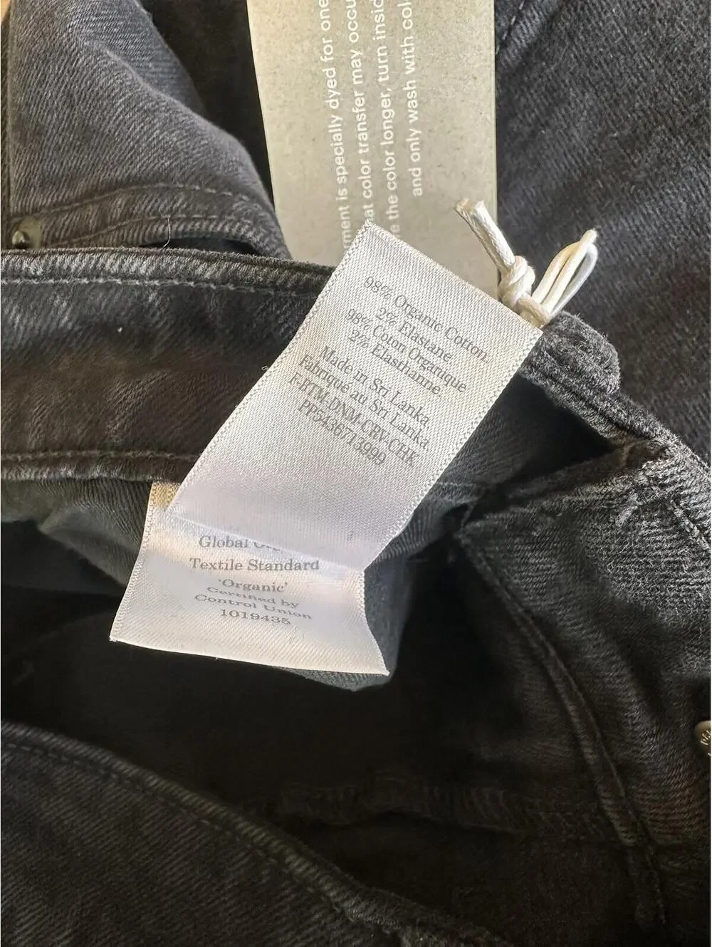 NWT Everlane The Curvy Cheeky Jean Crop Straight Leg Black Women’s size 31 - Picture 9 of 15